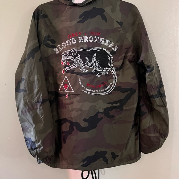 Obey X HUF Windbreaker - Picture 2 of 4